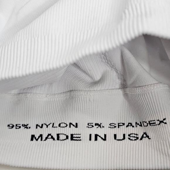 Joja Exhale White Cropped 1/2 Zip Textured Long Sleeve Pullover Size S NWOTF - Picture 11 of 14